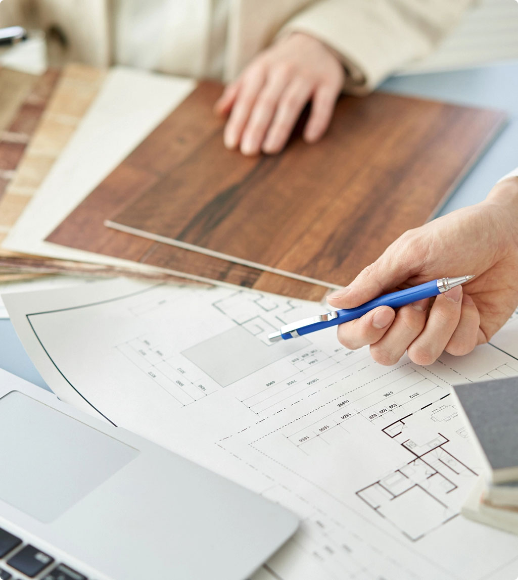 Floor map drawing