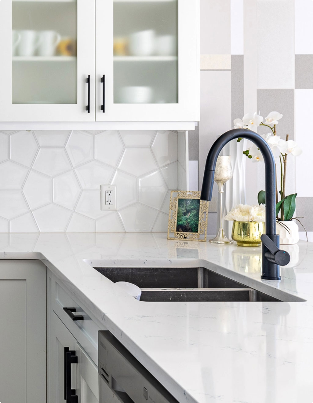 Renovated kitchen top