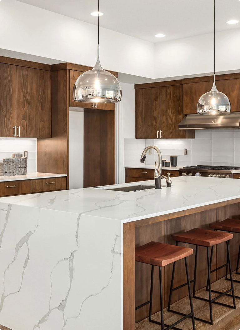 Renovated kitchen